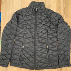 Black puffer jacket